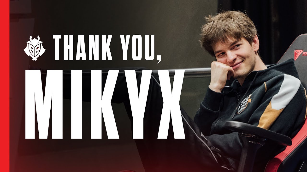 Mikyx - Photo Youtube @ G2 Esports